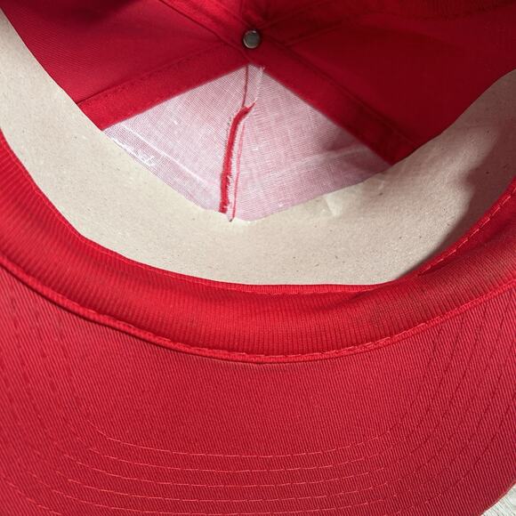 Vintage 1988 Cincinatti‎ Reds Hat Snapback MLB Baseball All Star Red Cap - Picture 5 of 8